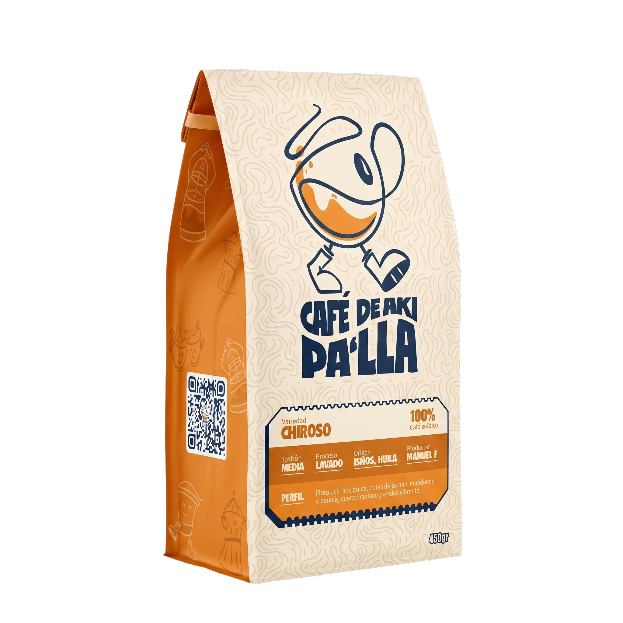 Bolsa Café de Aki Pa'lla 400g